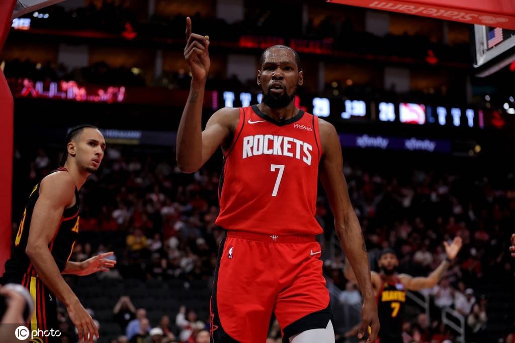 杜兰特25分申京15+10 谢泼德14分火箭终结老鹰11连胜